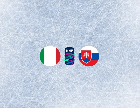 Чемпионат мира по хоккею. Италия - Словакия