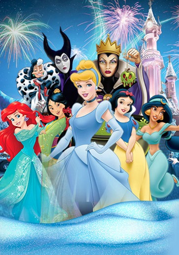 Новогоднее сказочное шоу «Принцессы и Злодеи» logo