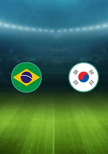 Чемпионат мира по футболу 2022. 1/8 финала. Матч 54. Бразилия - Южная Корея logo