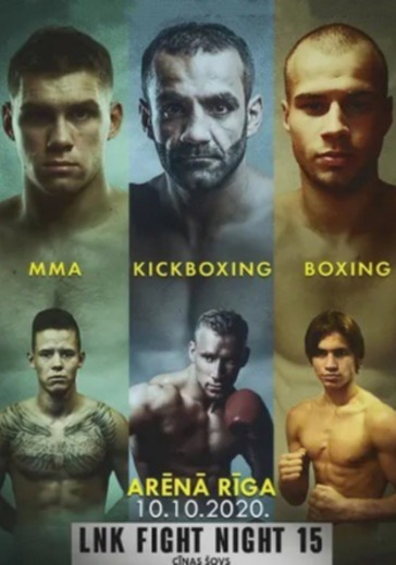  LNK Fight Night vol.15 profesionālās cīņas MMA logo