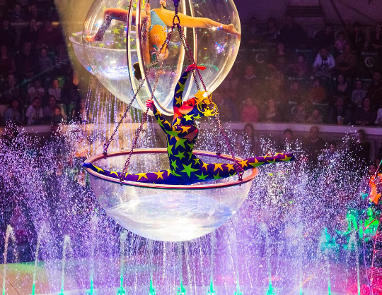 Новогоднее шоу «Цирк на воде». Буратино