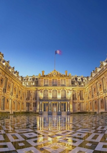 Музыка в пространстве дворца Франция. Лувр, Версаль, Шамбор logo