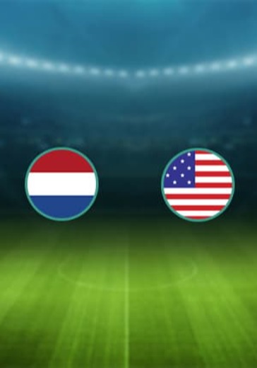 Чемпионат мира по футболу 2022. 1/8 финала. Матч 49. Нидерланды - США logo