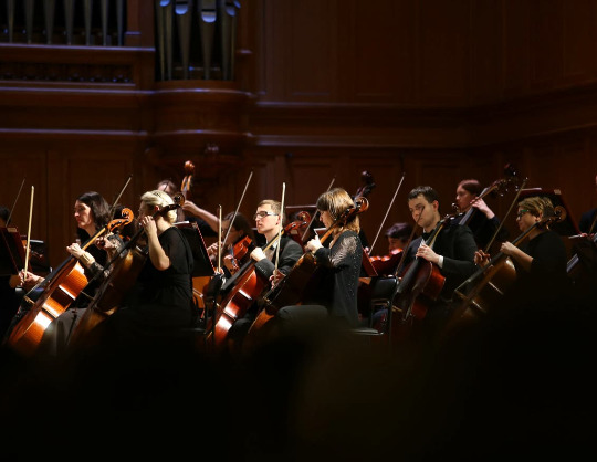 Выступление Концертного симфонического оркестра Московской консерватории