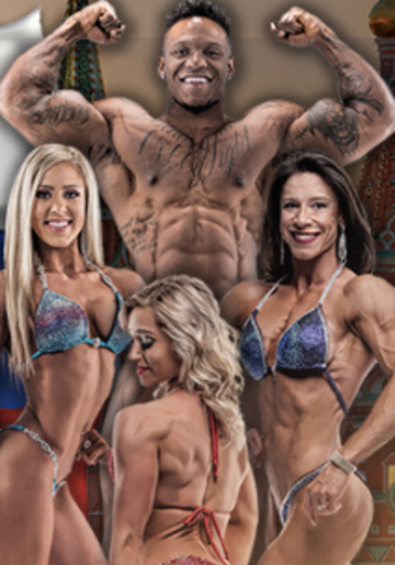 2020 NPC International Russia Championship. IFBB Pro League Qualifier logo